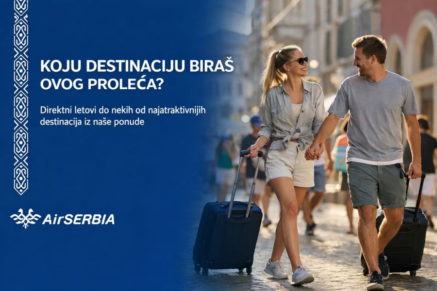 TURISTIČKE DESTINACIJE NA PROMOCIJI: AVIO KARTE VEĆ OD 90 EUR!