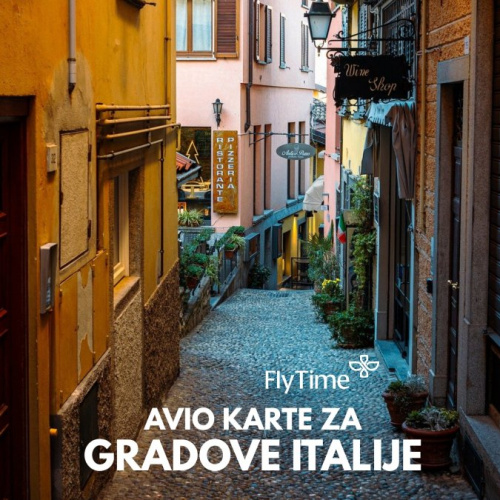 ITALIJA - PROMOTIVNE CENE AVIO KARATA! JEDAN PRAVAC VEĆ OD 55 EUR!