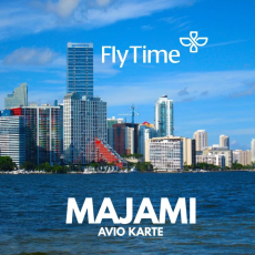 MAJAMI - AVIO KARTE OD 601 EUR!