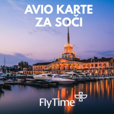 AVIO KARTE BEOGRAD SOČI - JEDAN PRAVAC OD 373 EUR!