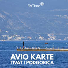 TIVAT I PODGORICA: POVRATNE AVIO KARTE VEĆ OD 90 EUR!