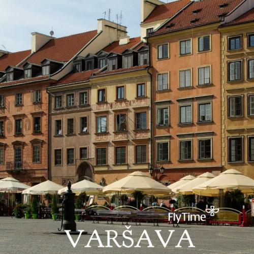 PROMOCIJA  AVIO KARATA ZA VARŠAVU: POVRATNE KARTE VEĆ OD 115 EUR!