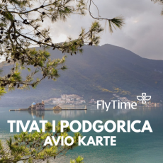 TIVAT I PODGORICA: POVRATNE AVIO KARTE OD 137 EUR!