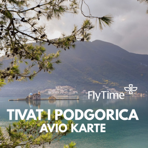 TIVAT I PODGORICA: POVRATNE AVIO KARTE OD 137 EUR!