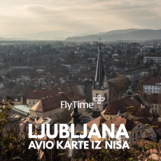 LJUBLJANA - AVIO KARTE IZ NIŠA OD 21 EUR!