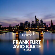 FRANKFURT - AVIO KARTE IZ NIŠA OD 26 EUR!