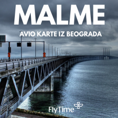 MALME - AVIO KARTE IZ BEOGRADA OD 15 EUR!