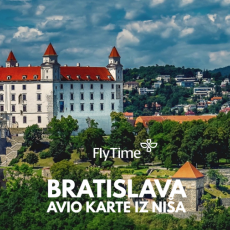 BRATISLAVA - AVIO KARTE IZ NIŠA OD 17 EUR!